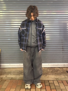 「BEAVER（ビーバー）のアイテム」を使った、スバルさん（メンズ・165cm）の冬コーディネート