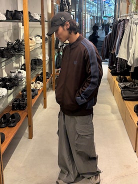 「BEAVER（ビーバー）のアイテム（パンツ）」を使った、スバルさん（メンズ・165cm）の春コーディネート