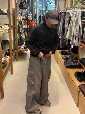 「BEAVER（ビーバー）のアイテム（パンツ）」を使った、スバルさん（メンズ・165cm）の春コーディネート