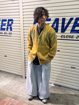 「アイテム（スウェットパンツ）」を使った、スバルさん（メンズ・165cm）の秋コーディネート