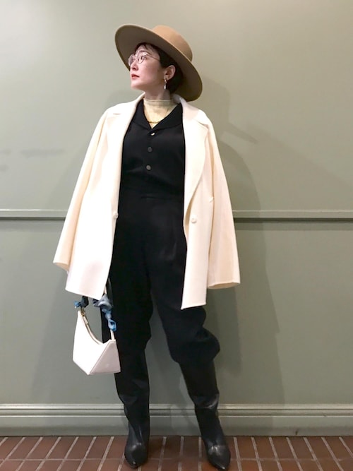 ニット セーター ランダムリブビルドネックニット レディース ROPE' ニット セーター ランダムリブビルドネックニット