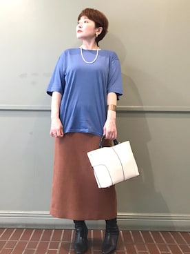 「アイテム（アクセサリー）」を使った、tomoさん（レディース・151cm・40代）の夏コーディネート