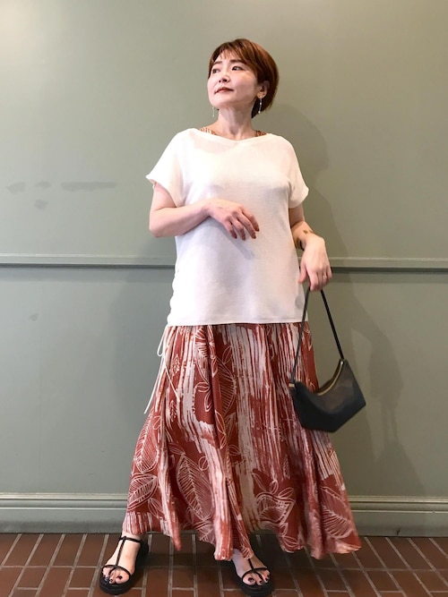 ロペ ROPE' イペカ IPEKER ニュアンスボタニカルAラインワンピース 楽天市場】【IPEKER】ニュアンスボタニカルAラインワンピース
