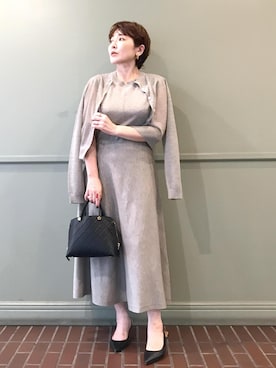 「アイテム（ワンピース/ドレス）」を使った、tomoさん（レディース・151cm・40代）の夏コーディネート