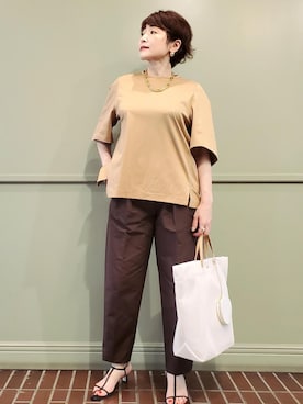 「23SS夏の新作」｜tomoさん（レディース・151cm）の夏コーディネート
