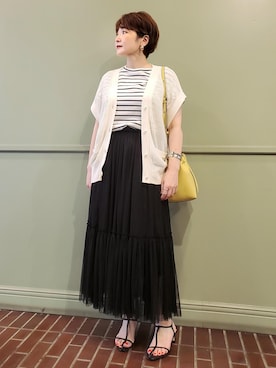「23SS夏の新作」｜tomoさん（レディース・151cm）の夏コーディネート