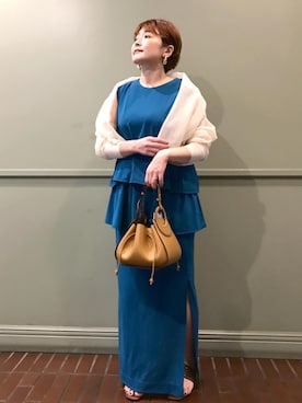 「アイテム（サンダル）」を使った、tomoさん（レディース・151cm・40代）の夏コーディネート