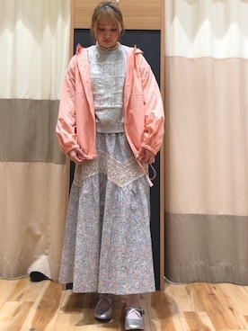 桜子さん（レディース・164cm）の春コーディネート