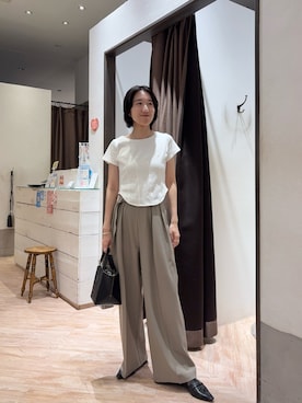 「コルセット」｜tasaka yunaさん（レディース・161cm）の春コーディネート