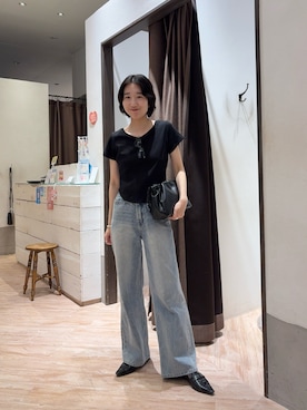 「コルセット」｜tasaka yunaさん（レディース・161cm）の春コーディネート