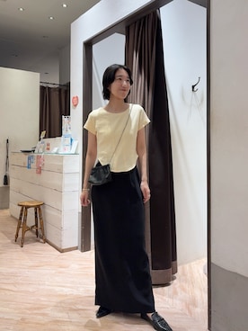 「コルセット」｜tasaka yunaさん（レディース・161cm）の春コーディネート