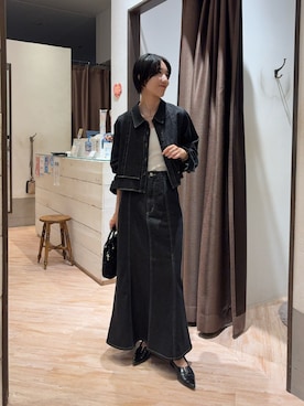「アイテム（パンプス）」を使った、tasaka yunaさん（レディース・161cm）の夏コーディネート