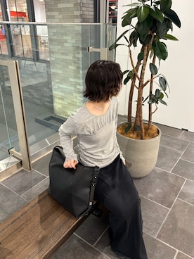 tasaka yunaさん（レディース・161cm）の冬コーディネート