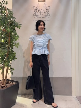tasaka yunaさん（レディース・161cm）の夏コーディネート