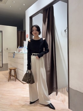 tasaka yunaさん（レディース・161cm）の冬コーディネート