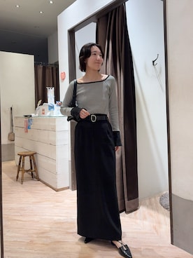 tasaka yunaさん（レディース・161cm）の冬コーディネート