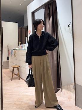 tasaka yunaさん（レディース・161cm）の冬コーディネート