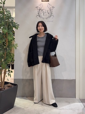 tasaka yunaさん（レディース・161cm）の秋コーディネート