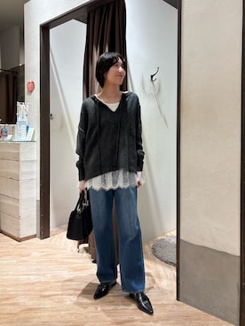 tasaka yunaさん（レディース・161cm）の冬コーディネート