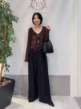 tasaka yunaさん（レディース・161cm）の秋コーディネート