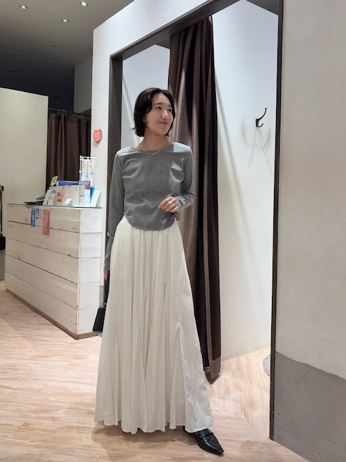 BOGLIETTI　ブガレッティ　ガブリエルペコ　カットソー　白 コルセットロンT（Tシャツ/カットソー）｜CAPRICIEUX LE'MAGE（カプリ