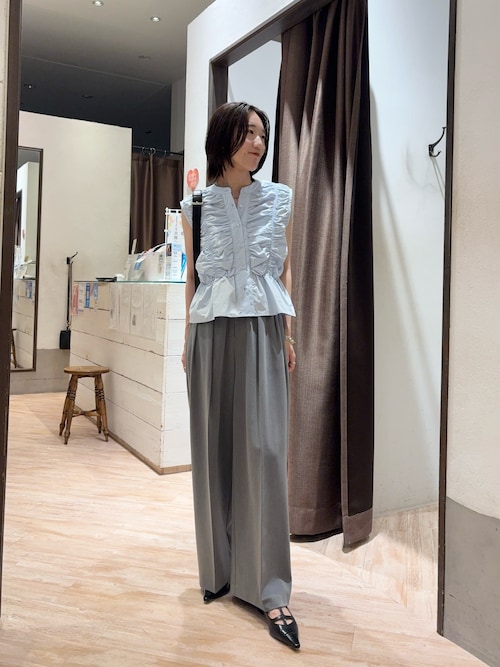CAPRICIEUX LE'MAGE パンプス Tストラップフラットパンプス