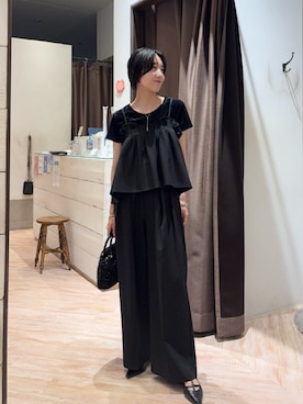 「アイテム（パンプス）」を使った、tasaka yunaさん（レディース・161cm）の夏コーディネート