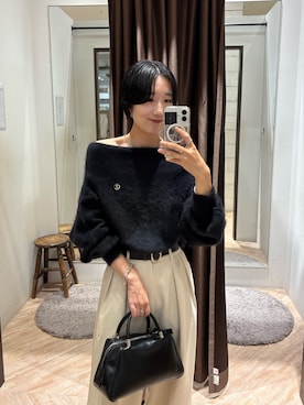 「アイテム（ベルト）」を使った、tasaka yunaさん（レディース・161cm）の夏コーディネート