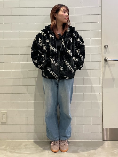 セール】トーナル総柄プリント ファージャケット / アディダス