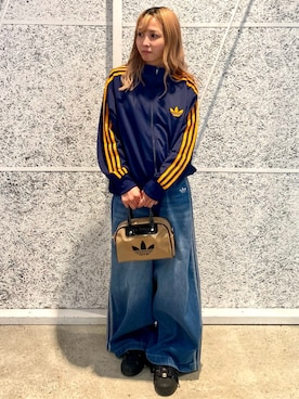 「アイテム（ジャージ）」を使った、STさん（レディース・153cm）の夏コーディネート