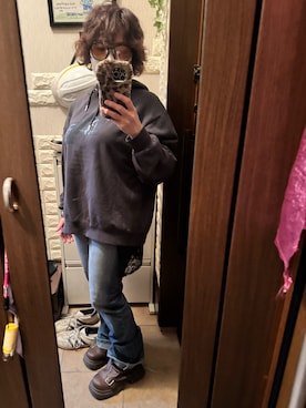 「Arnold Palmer（アーノルドパーマー）のアイテム」を使った、shiho511212さん（レディース・152cm）の冬コーディネート