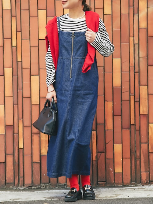 DENIMDUNGAREE デニムアンドダンガリーリバーシブルボアコート