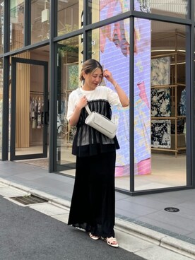 「kakatoo（カカトゥ）のアイテム」を使った、chiiさん（レディース・162cm）の春コーディネート