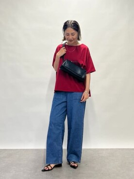 「kakatoo（カカトゥ）のアイテム」を使った、chiiさん（レディース・162cm）の夏コーディネート