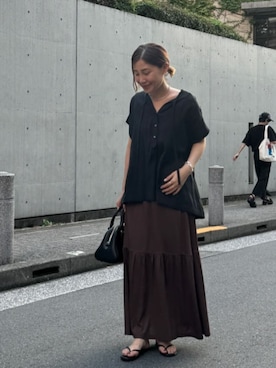 chiiさん（レディース・162cm）の夏コーディネート