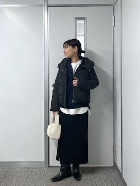 「大人可愛い、冬」｜chiiさん（レディース・162cm）の冬コーディネート