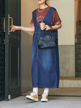 chiiさん（レディース・162cm）の春コーディネート