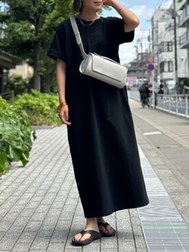 「kakatoo（カカトゥ）のアイテム」を使った、chiiさん（レディース・162cm）の夏コーディネート