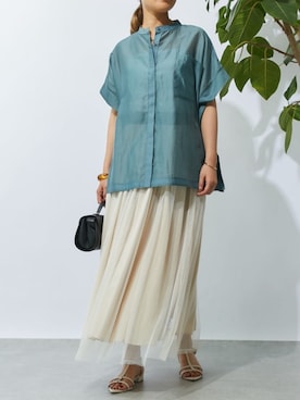 「kakatoo（カカトゥ）のアイテム」を使った、chiiさん（レディース・162cm）の春コーディネート