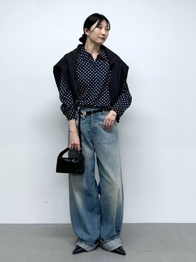 「WANDERUNG（ワンデルング）のアイテム」を使った、bl_chiiさん（レディース・170cm）の冬コーディネート