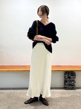 「BABYLONE（バビロン）のアイテム」を使った、bl_chiiさん（レディース・170cm）の秋コーディネート