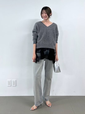 「アイテム（キャミソール）」を使った、bl_chiiさん（レディース・170cm）の秋コーディネート