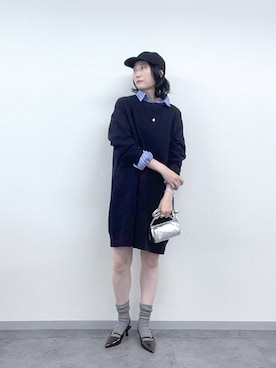 「upperhights（アッパーハイツ）のアイテム（キャップ）」を使った、bl_chiiさん（レディース・170cm）の夏コーディネート