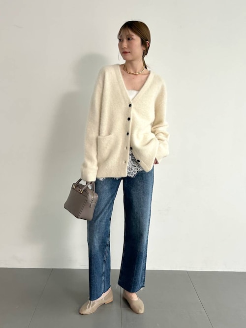 2025 BABYLONE バビロン カーディガン FOXカシミヤ