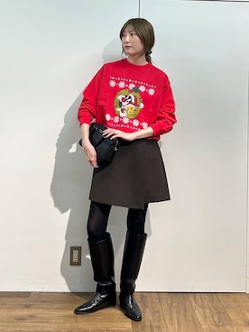 「リラックス」｜bl_chiiさん（レディース・170cm）の冬コーディネート