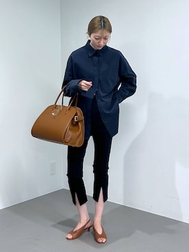 「AIM（エイム）のアイテム」を使った、bl_chiiさん（レディース・170cm）の冬コーディネート