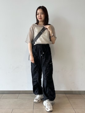 「Uiscel（ユイセル）のアイテム」を使った、misaさん（レディース・156cm）の春コーディネート