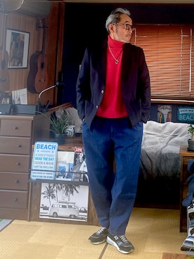 markyさん（メンズ・175cm）の秋コーディネート