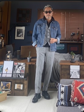 markyさん（メンズ・175cm）の秋コーディネート