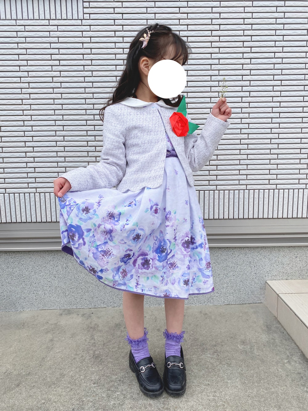 アナスイミニ　入学式　ワンピース　ジャケット　小物 2024セレモニーコレクション   | アナ スイ・ミニ | 大丸神戸店公式